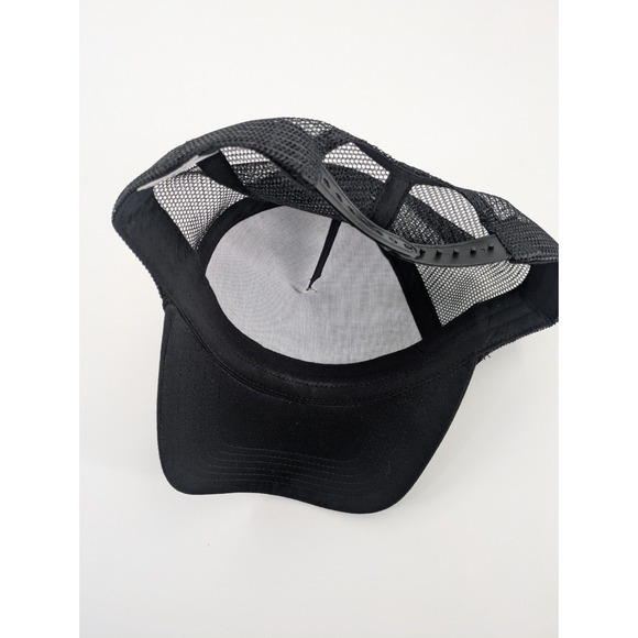 Angel's Envy Bourbon Promotional Trucker Hat Black Adjustable Rare - Picture 4 of 4